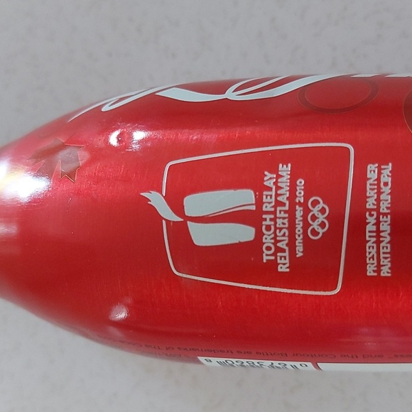 Aluminium 2010 Olympic Coke bottle - Picture 2 of 4